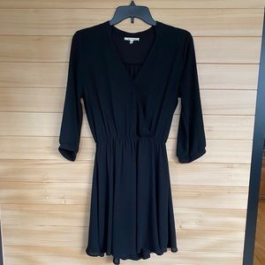 Black Chiffon Dress